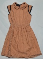 śliczna sukienka damska L HELGA SOLBAKKEN SE MIN KJOLE koronkowa