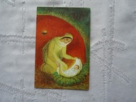 OBRAZEK KOLĘDOWY W STAJENCE 1973 r.