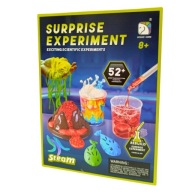 Zestaw Edukacyjny 52 Eksperymentów Naukowych Wybuchowy Wulkan Mały Chemik