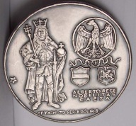 MEDAL - JAN OLBRACHT -PTAiN.79 -Ser.Król.8 posreb