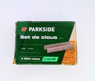 PARKSIDE PAT 4 Gwoździe do zszywacza zszywki TYP 47 10mm 3800szt