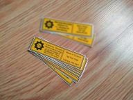 Fiat 126 126p [72-94] naklejka na lewarek