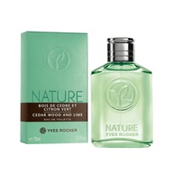 Yves Rocher - woda toaletowa NATURE Cedar Wood & Lime 75ml.