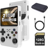 PRZENOŚNA KOMÓRKOWA KONSOLA DO GIER RETRO 21000 GIER LINUX 32G+128G GAMEBOY