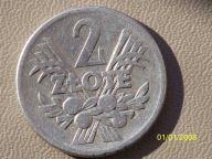 2 zł Jagody 1960 r. bardzo ładne bcm!