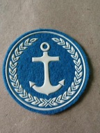 Naszywka wojskowa kotwica