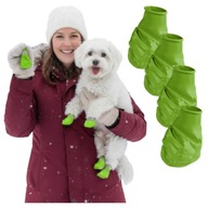 BUCIKI DLA PSA PAWZ TINY OCHRONNE BUTY NA ZIMĘ SÓL GUMOWE SKARPETKI ZESTAW