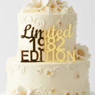 Topper NA BOK TORTU ZŁOTY LUSTRZANY lustro złote limited edition