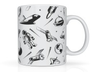 Kubek z nadrukiem KOSMOS dla dziecka na prezent urodziny