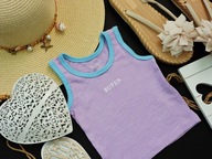 Primark - nowy liliowy top super r 62