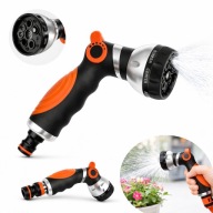 PISTOLET DO WĘŻA OGRODOWE ZRASZANIA PODLEWANIA OGRÓDKA TRAWNIKA REGULOWANY