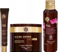 Yves Rocher Riche Creme : 1 x Emulsja + Krem Dzień/Noc 75ml + Mleczko