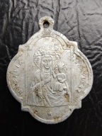 Stary przedwojenny medalik / szkaplerznej