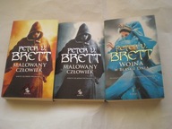 Malowany człowiek Księga I-II Wojna w blasku dnia Ksiega I Peter Brett