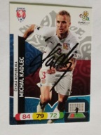 Karta panini autograf Czechy Michal Kadlec Euro 2012