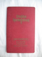 BEUTHEN O/S BYTOM DEUTSCHES SPARKASSENBUCH-KSIĄŻECZKA OSZCZĘDNOŚCIOWA 1942