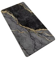 DYWANIK ŁAZIENKOWY ANTYPOŚLIZGOWY SZYBKOSCHNĄCY Mata MARMUR CZARNY 80x50