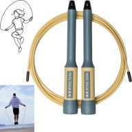 PICSIL Sphinx – Skakanka CrossFit PRO, stalowy kabel, 360 - SPALANIE TŁUSZU