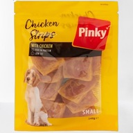 PRZYSMAK dla PSA NATURALNY GRYZAK NAGRODA CHICKEN STRIPS 95% kurczaka PINKY