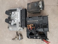 VW PASSAT B6 2.0TDI BMP ECU ZESTAW STARTOWY DO ODPALENIA KLUCZ 03G906021MR