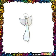 L094 Anioł - witraż wykonany w technice Tiffany’ego