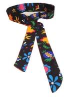 Naszyjnik z materiału długi