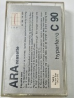 ARA CASSETTE HYPERFERRO C90 KASETA MAGNETOFONOWA