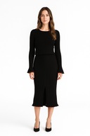 RESERVED – Prążkowana spódnica midi XL