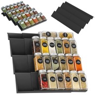 ORGANIZER NA PRZYPRAWY DO SZUFLADY WKŁAD REGULOWANY STOJAK 2 SZT