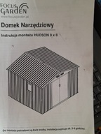 Domek ogrodowy Focus Garden 003134 255 x 277 cm