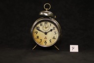 Stary budzik mechaniczny antyk