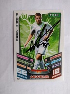 Karta topps match attax autograf Bundesliga Wolfsburg Robin Knoche