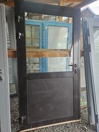 DRZWI Zewnętrzne Aluminiowe Wejściowe Przeszklone 115x210cm