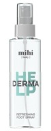 MIHI Derma Help Odświeżający spray do stóp bakteriobójczy nawilża zmiękcza