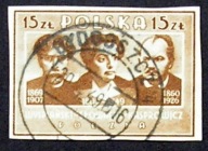 Polska > Datownik "Bydgoszcz" z dnia 20.04.1949 r. - na znaczku Fi 435A