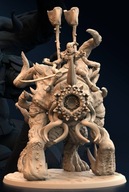 Pestilence Carrier Jeździec Zarazy Potwór Plagi Pinup B RPG Druk 3D