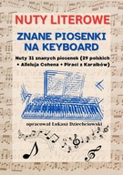 Nuty literowe piosenki na keyboard, pianino, 31 piosenek, słowa, łatwe