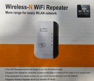 WiFi Repeater Wireless-N 300 Mbps – Wzmacniacz Sygnału Wi-Fi z Funkcją WPS