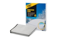 MATA OCHRONNA ANTYSZRONOWA NA SZYBĘ SAMOCHODU ZIMOWA 145X95 CM MAGNESY