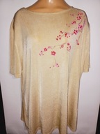 Bluzka Fair Lady 48 50 koszula połysk haft jak nowa