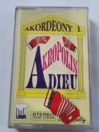 Akordeon – Akropolis Adieu 1990s UNA kaseta oryginał