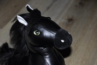 pluszak maskotka piękny czarny Koń Konik NICI 38 cm