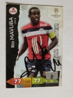 Karta panini autograf Lille Rio Mavuba 2011/2012 Champions League