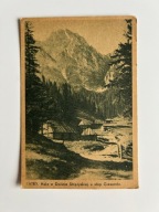 Pocztówka TATRY Hala w Dolinie Strążyńskiej u stóp Giewontu