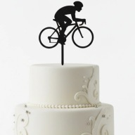 topper na tort dekoracja urodziny WYBÓR KOLORÓW KOLARZÓWKA!!!