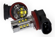 H8 LED ŻARÓWKA HALOGENOWA 20 CREE XBD BIAŁA 360°
