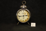 Stary budzik mechaniczny antyk