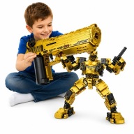 KLOCKI KONSTRUKCYJNE DESERT EAGLE 2W1 PISTOLET MECH 503 ELEMENTY