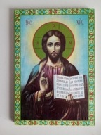 IKONA JEZUSA CHRYSTUSA 30 / 21 cm.