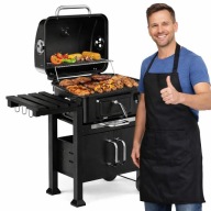 Grill weglowy Koler KE CH2 z szafka na kolkach termometr ruszt